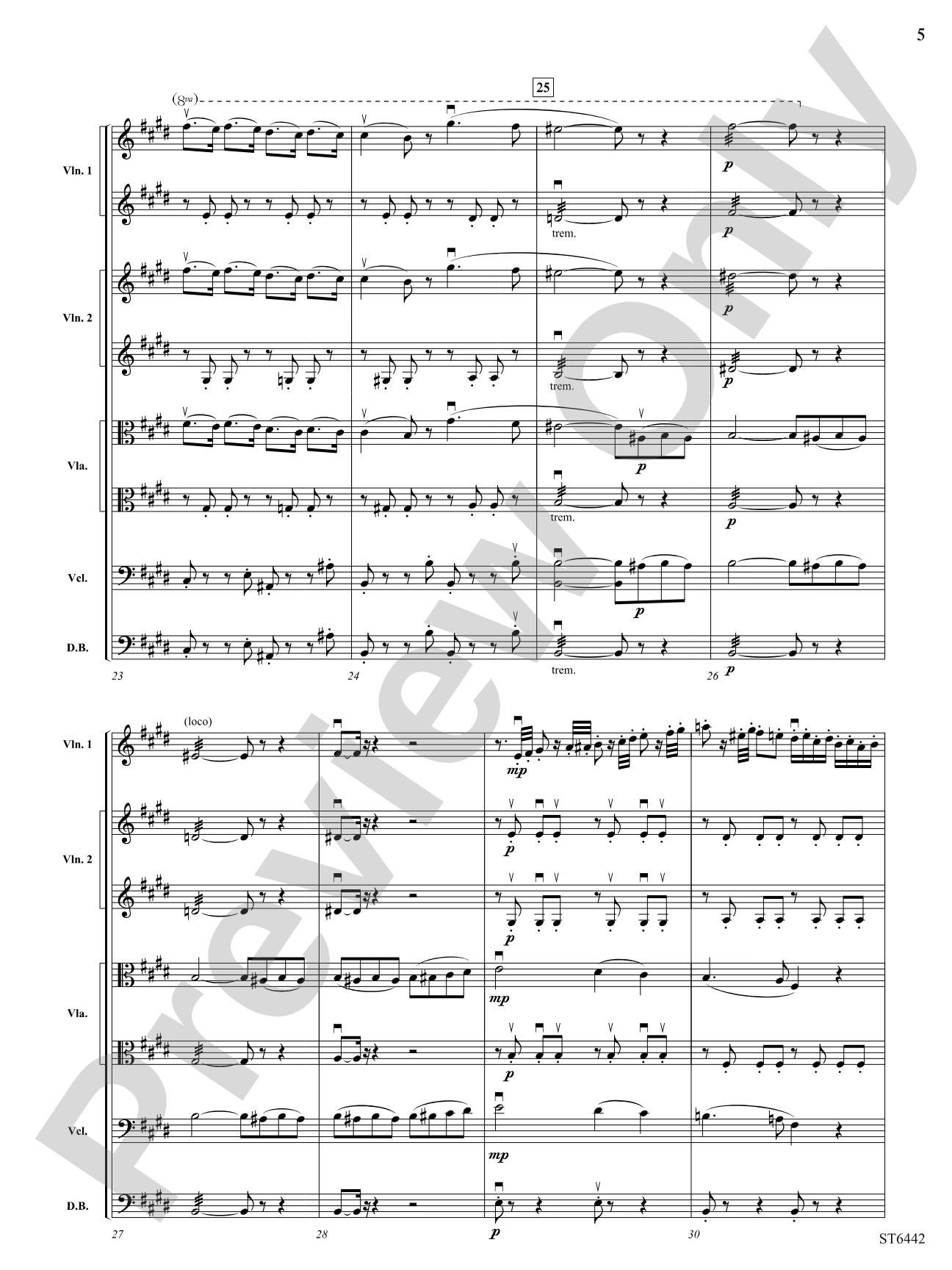 Preludio to La Traviata: String Orchestra Conductor Score & Parts