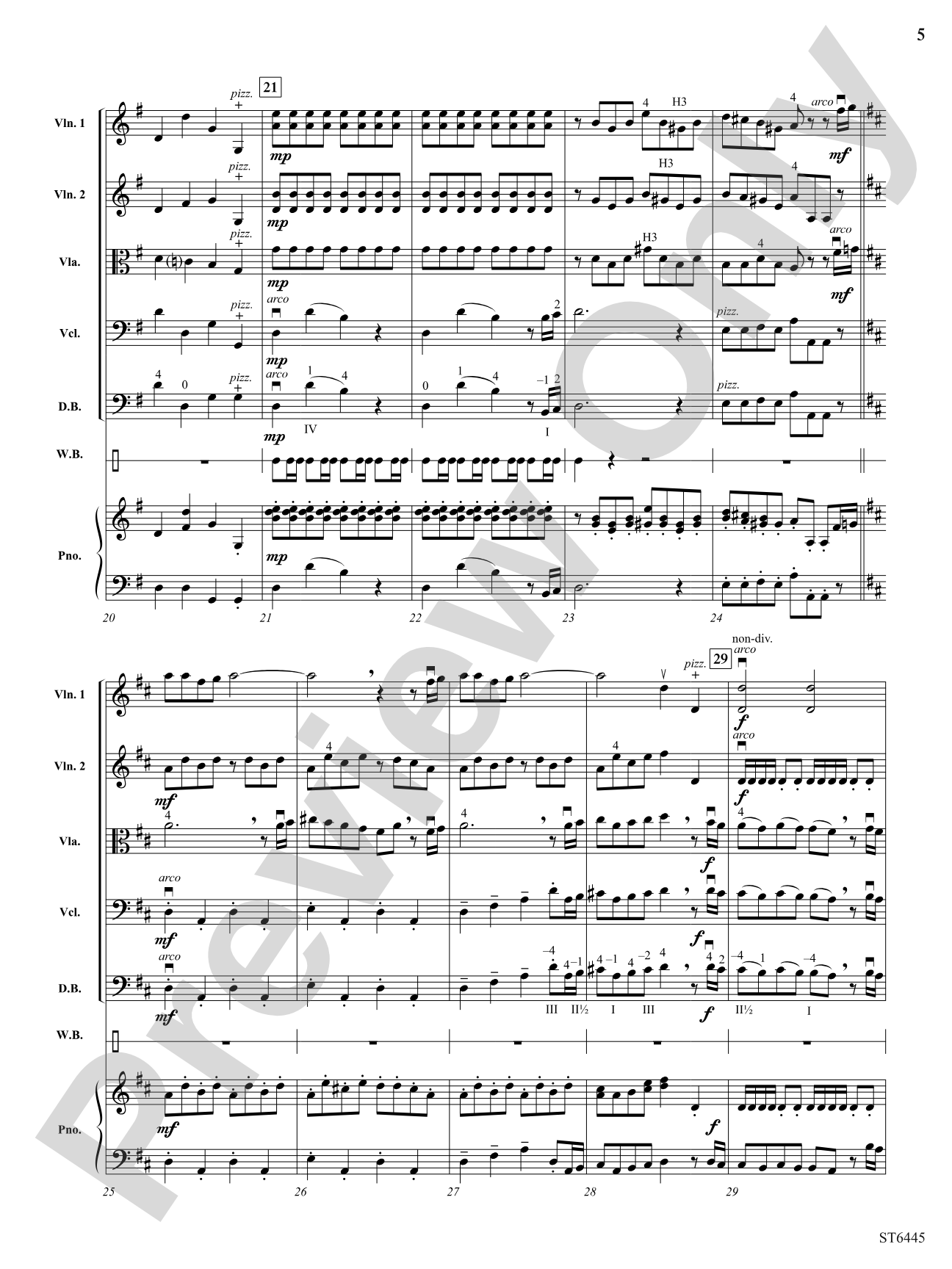 Arre Borriquito: String Orchestra Conductor Score & Parts