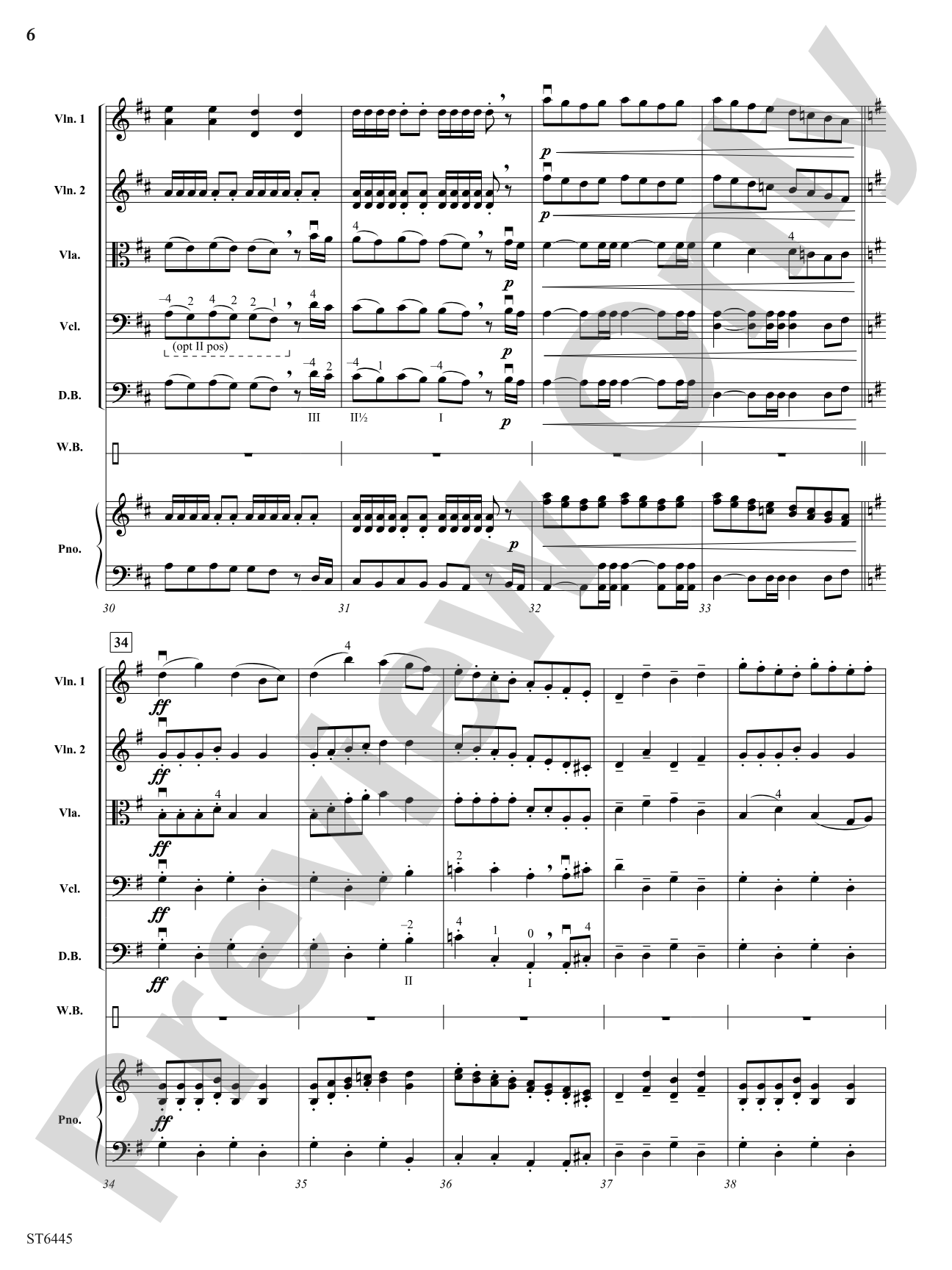 Arre Borriquito: String Orchestra Conductor Score & Parts