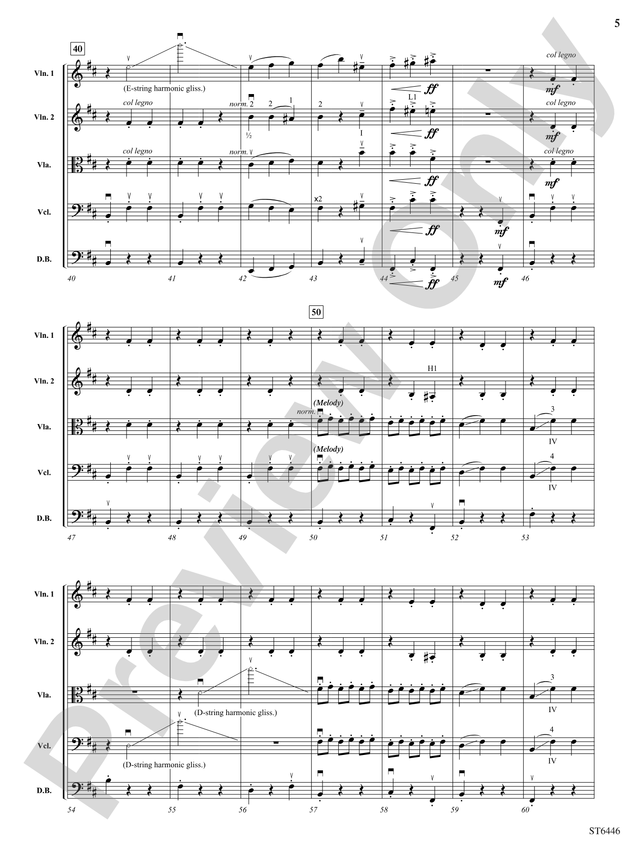 The Haunted Ballroom: String Orchestra Conductor Score & Parts