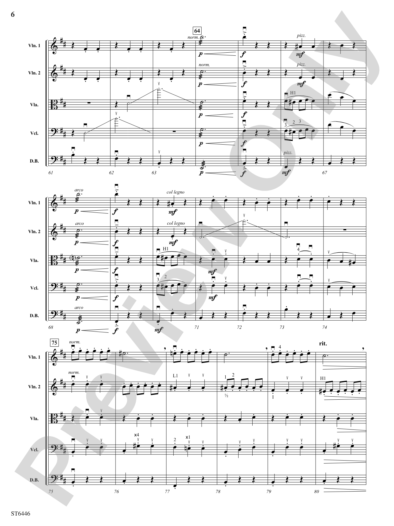 The Haunted Ballroom: String Orchestra Conductor Score & Parts