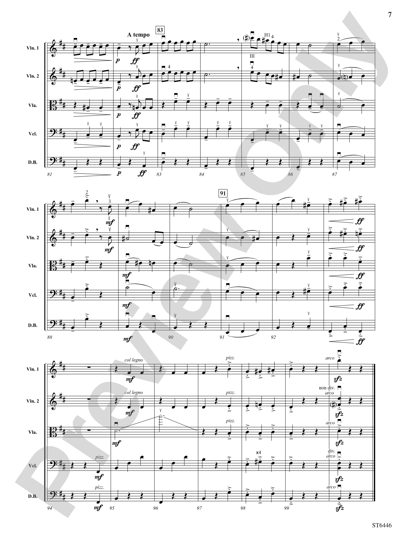The Haunted Ballroom: String Orchestra Conductor Score & Parts