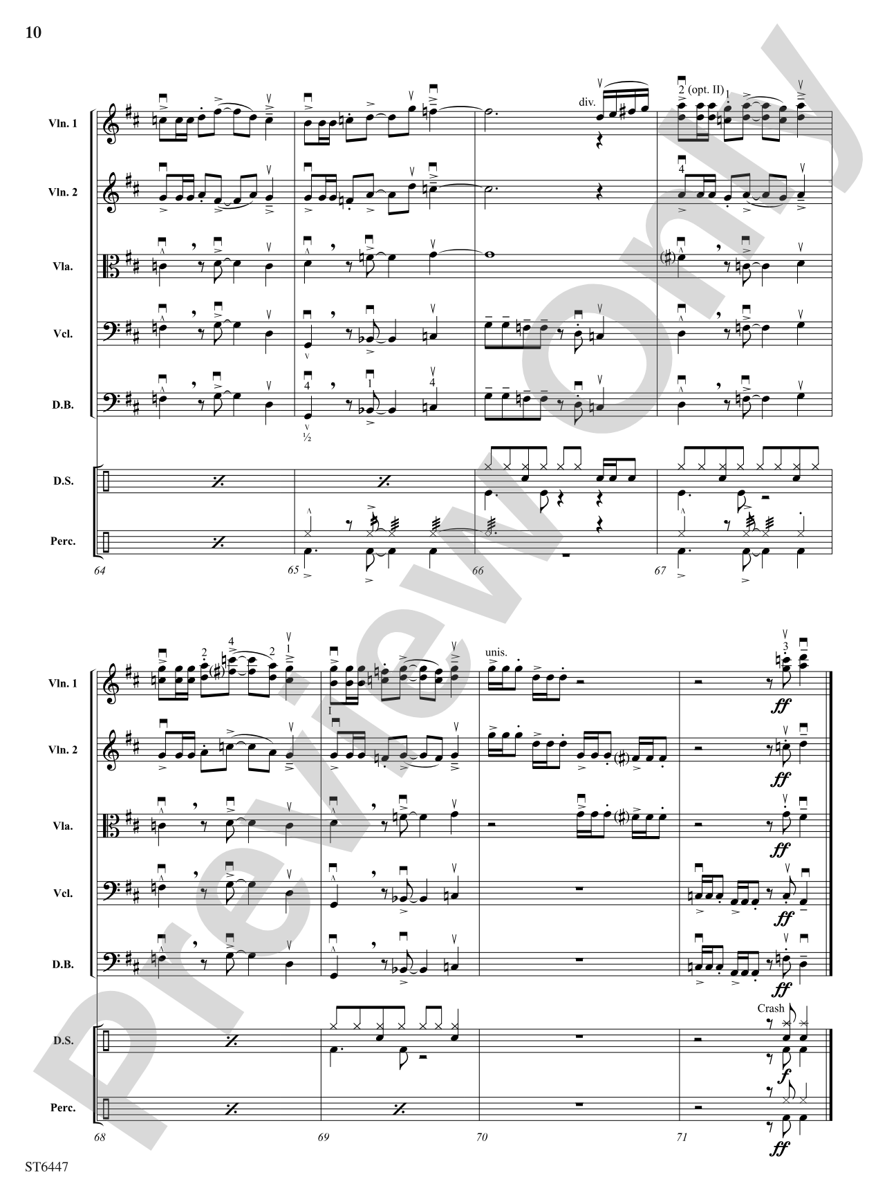 Grand Central: String Orchestra Conductor Score & Parts
