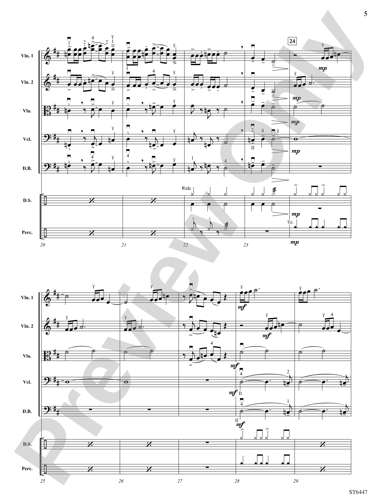 Grand Central: String Orchestra Conductor Score & Parts