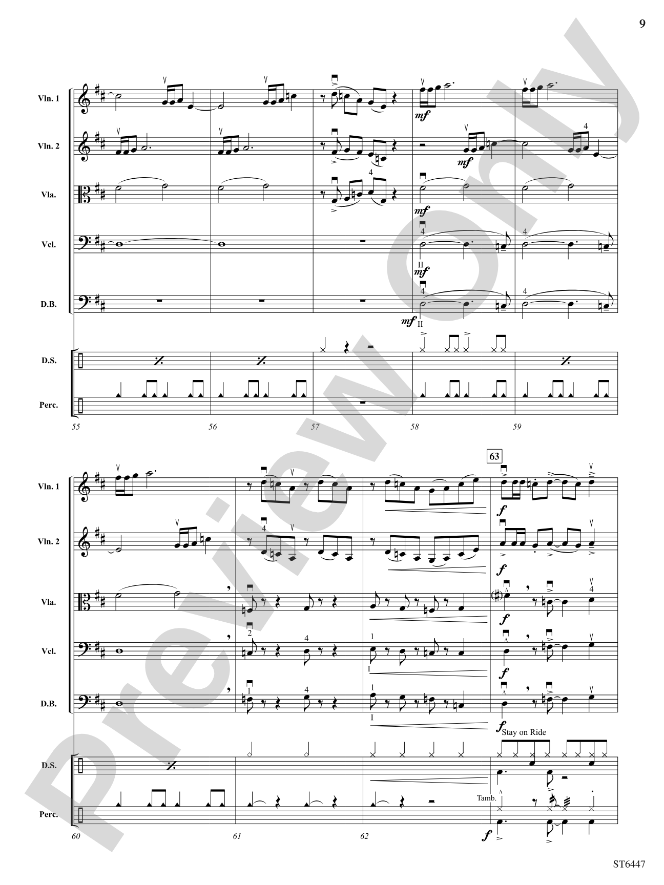 Grand Central: String Orchestra Conductor Score & Parts