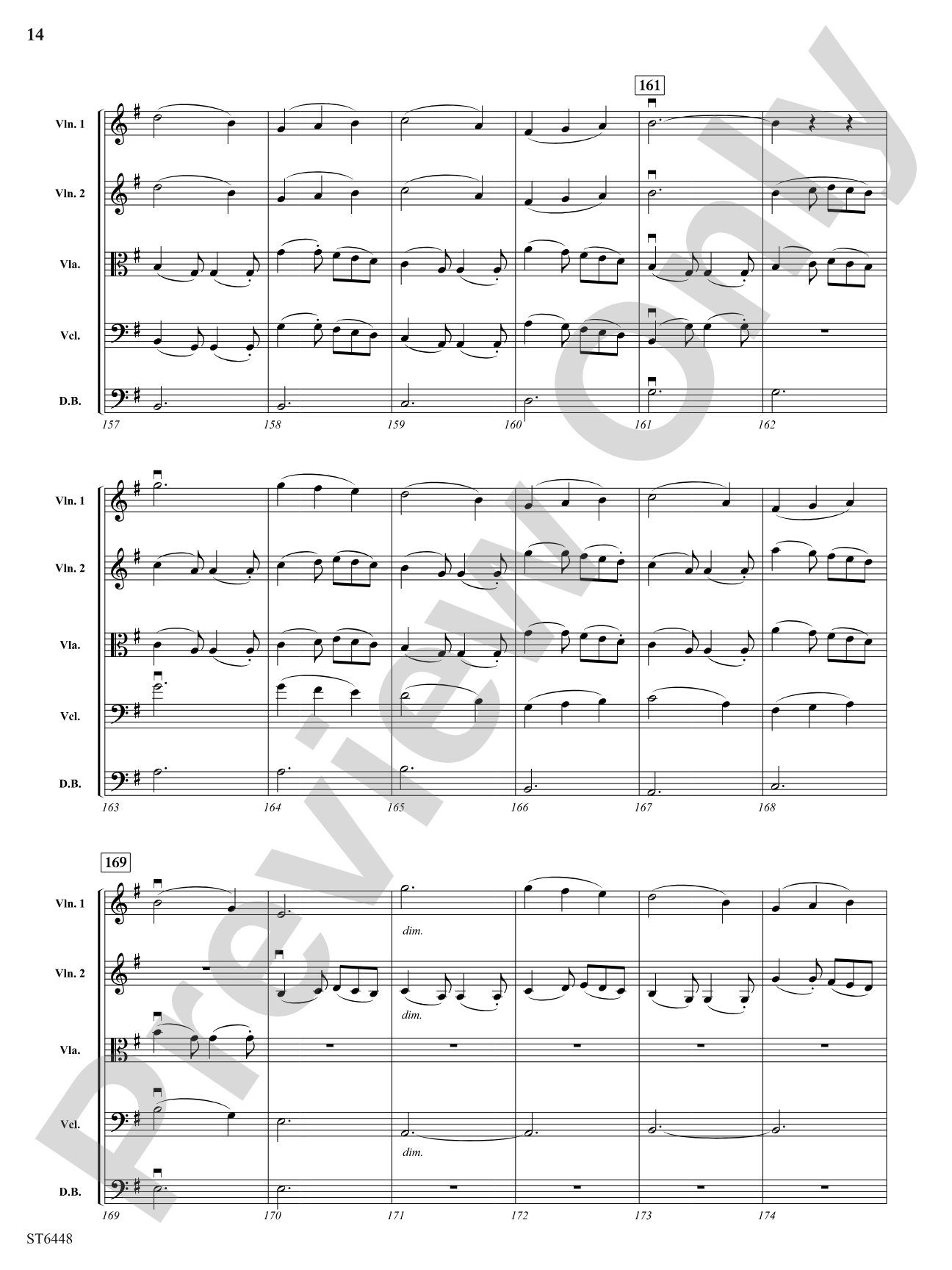 Second Suite: String Orchestra Conductor Score & Parts