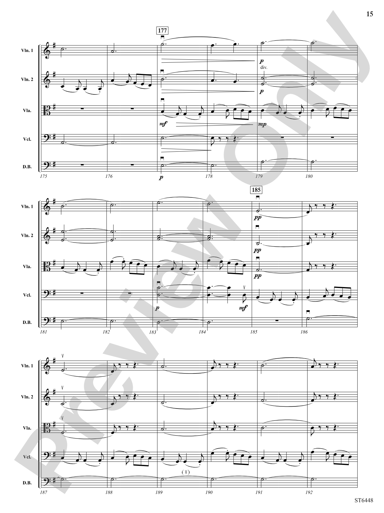 Second Suite: String Orchestra Conductor Score & Parts