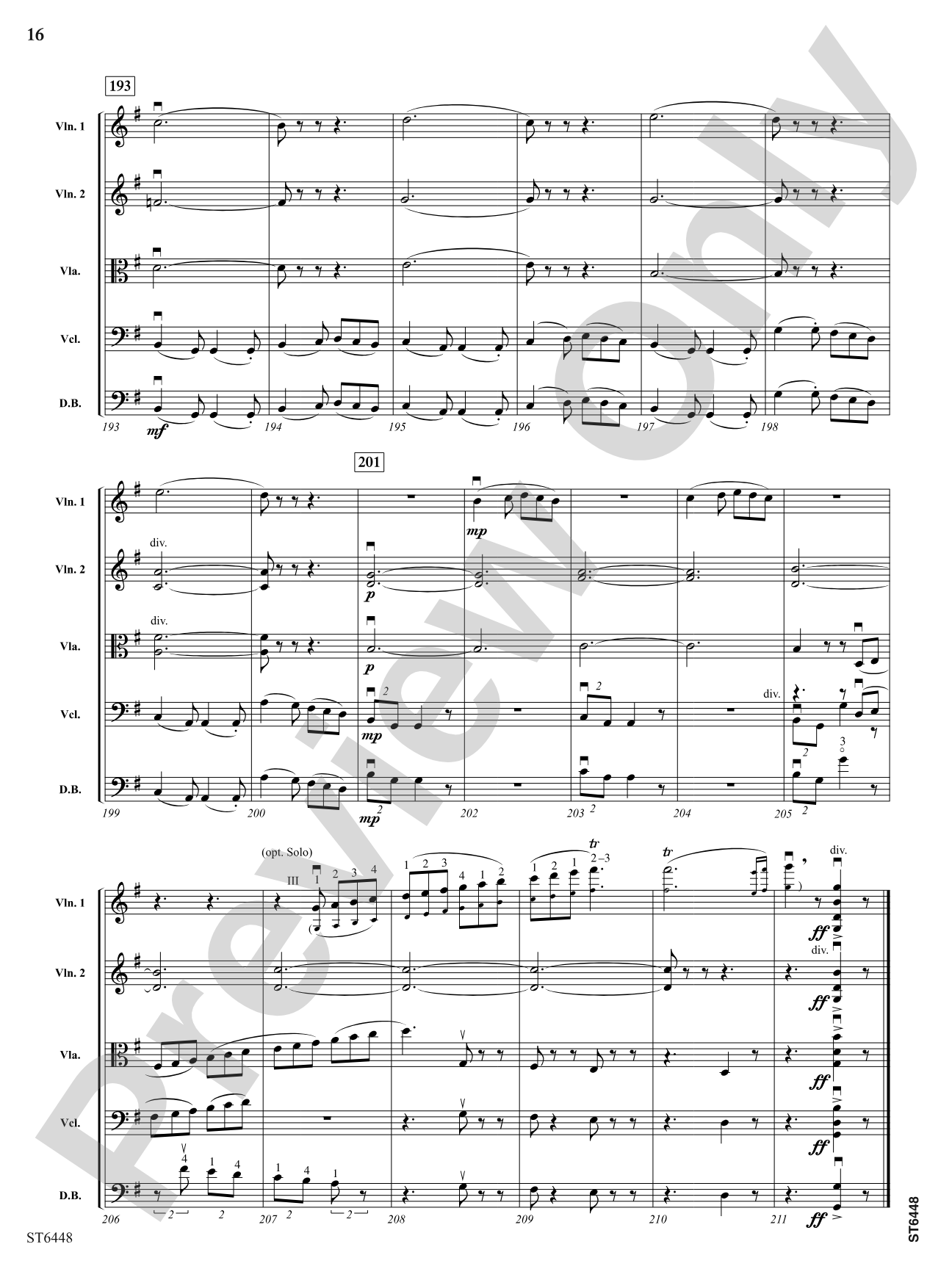 Second Suite: String Orchestra Conductor Score & Parts