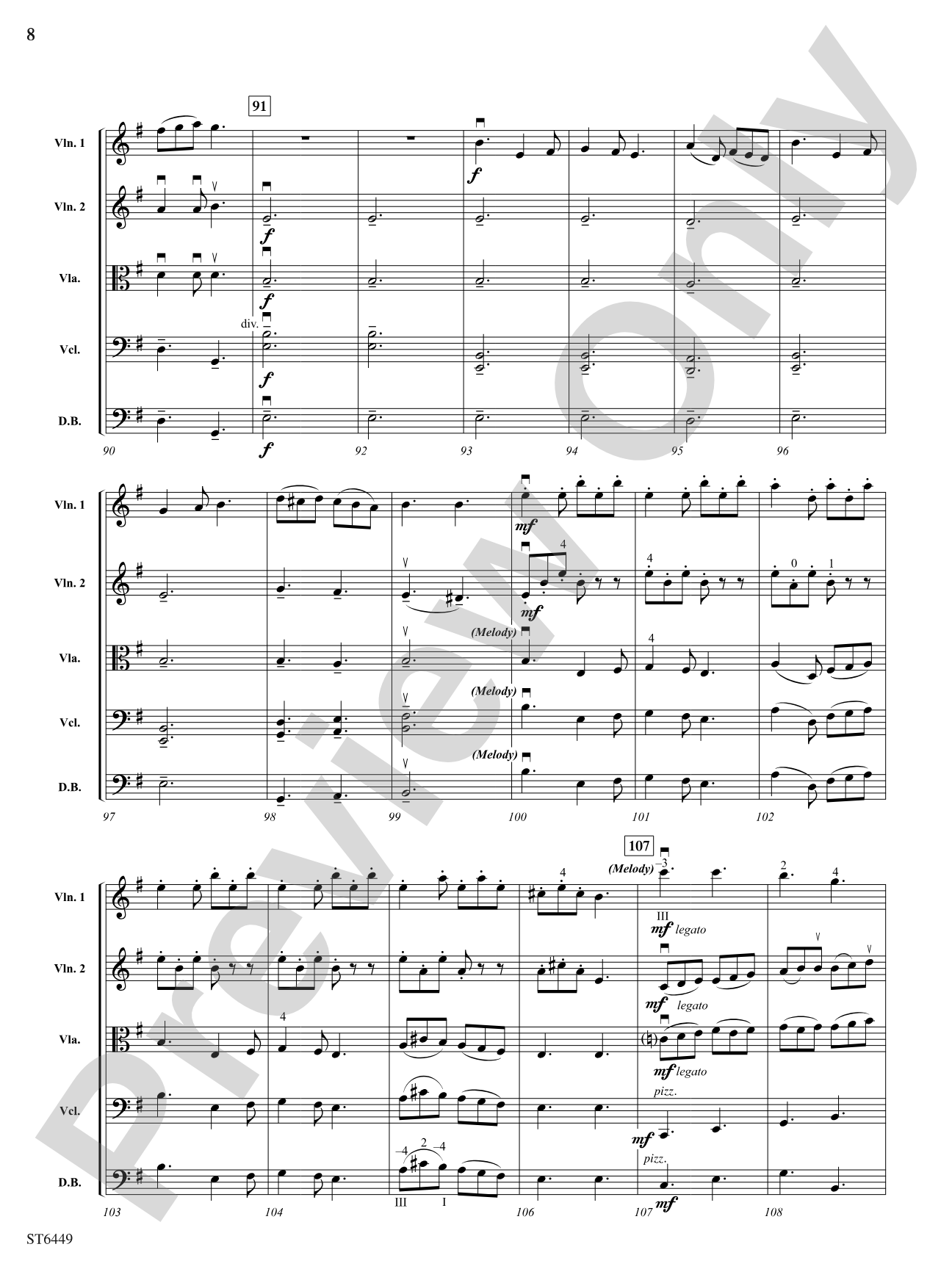 Sheehan's Pub Band: String Orchestra Conductor Score & Parts