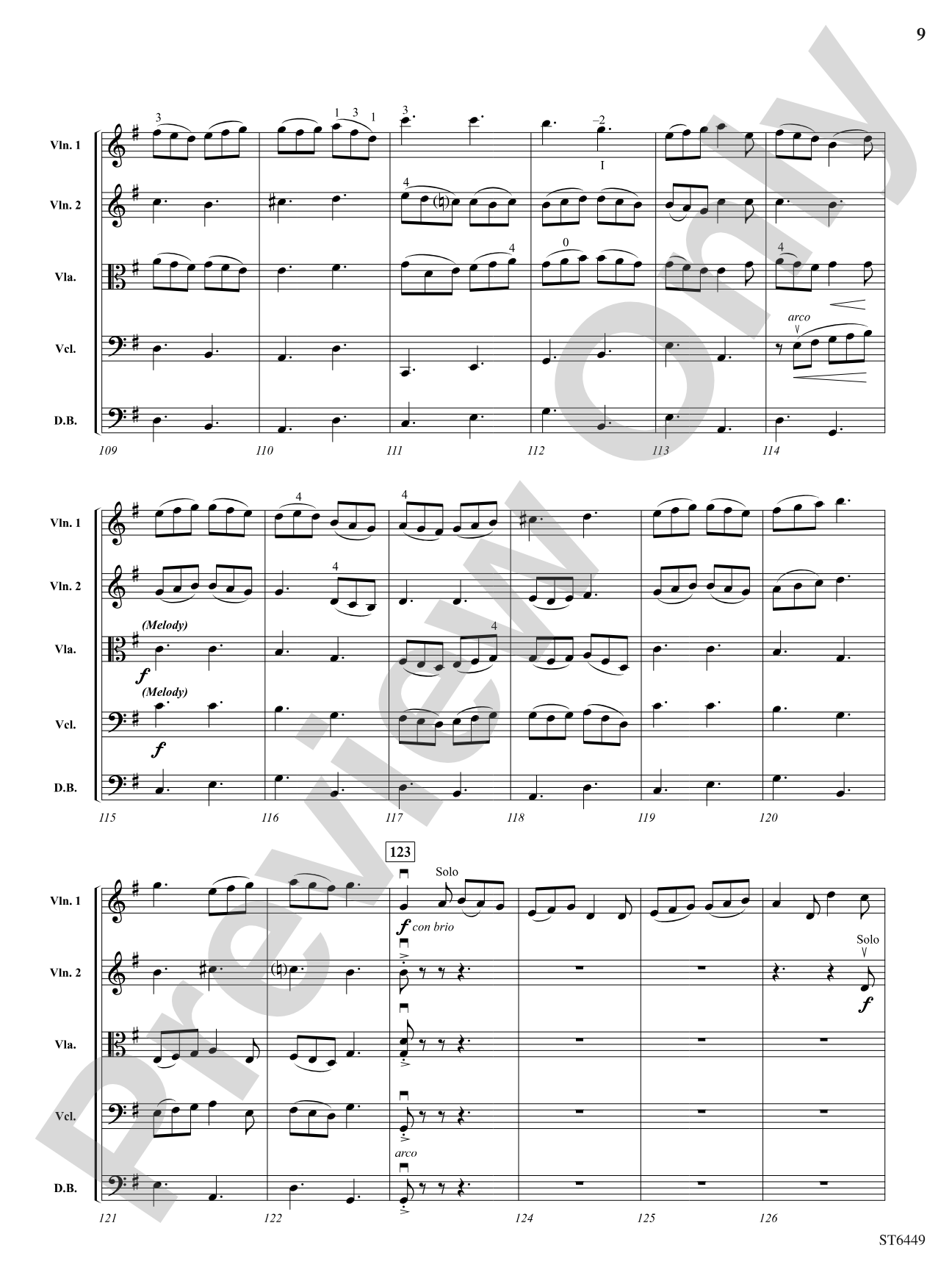 Sheehan's Pub Band: String Orchestra Conductor Score & Parts