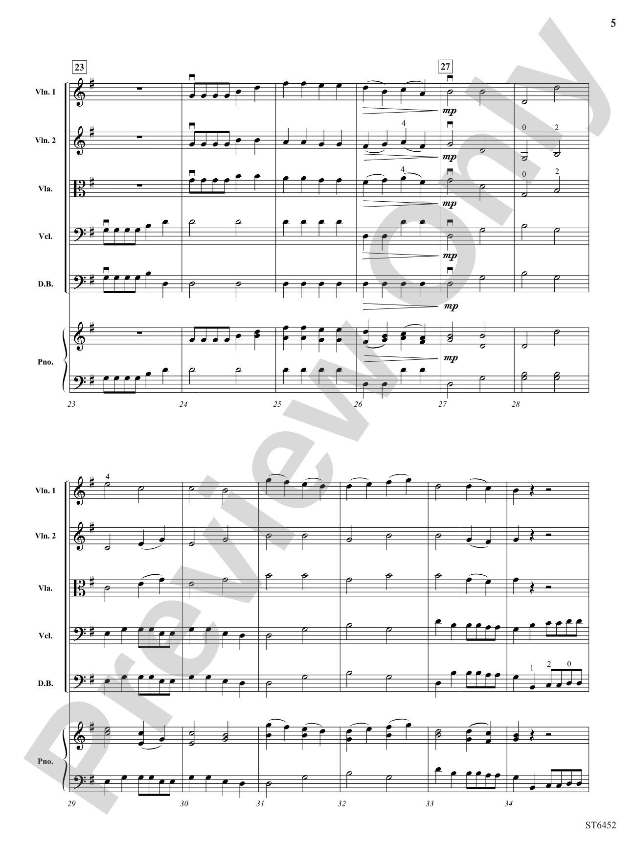 Chatter with the Angels: String Orchestra Conductor Score & Parts
