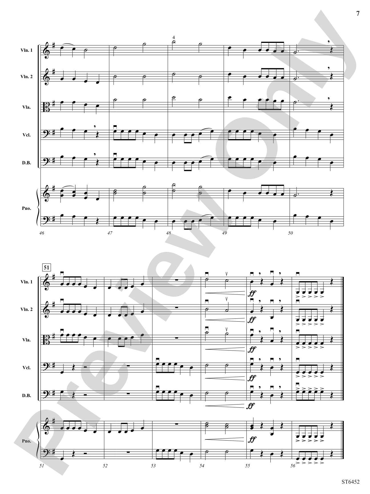 Chatter with the Angels: String Orchestra Conductor Score & Parts