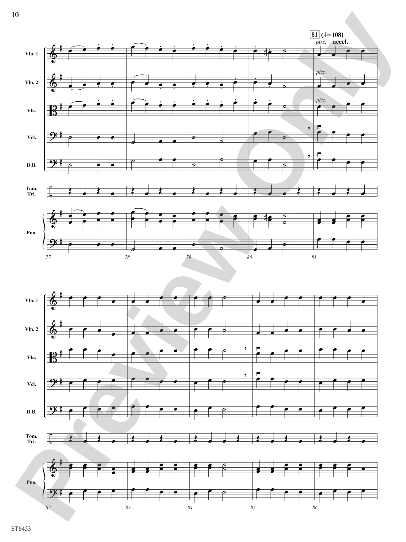 Dueling French Dances: String Orchestra Conductor Score & Parts