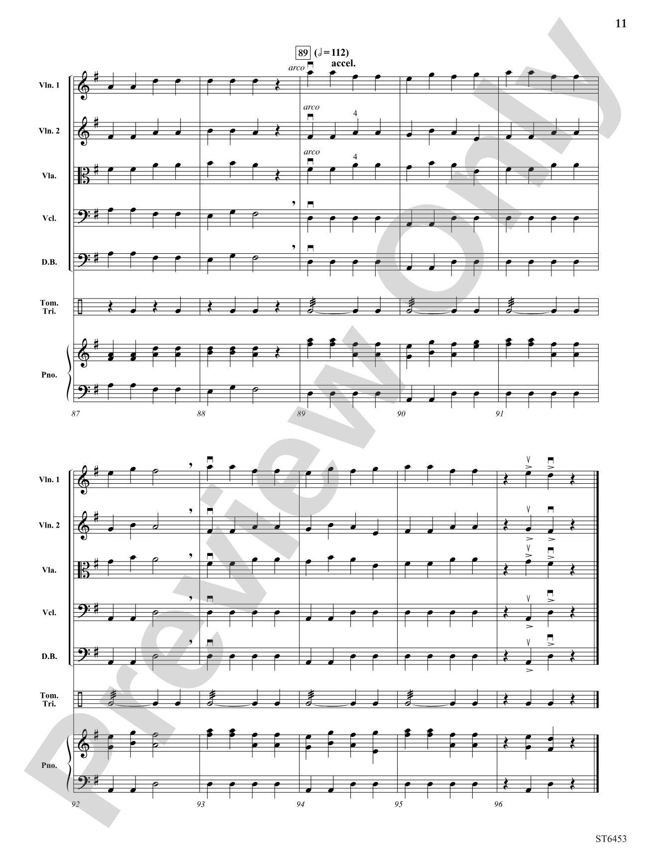 Dueling French Dances: String Orchestra Conductor Score & Parts