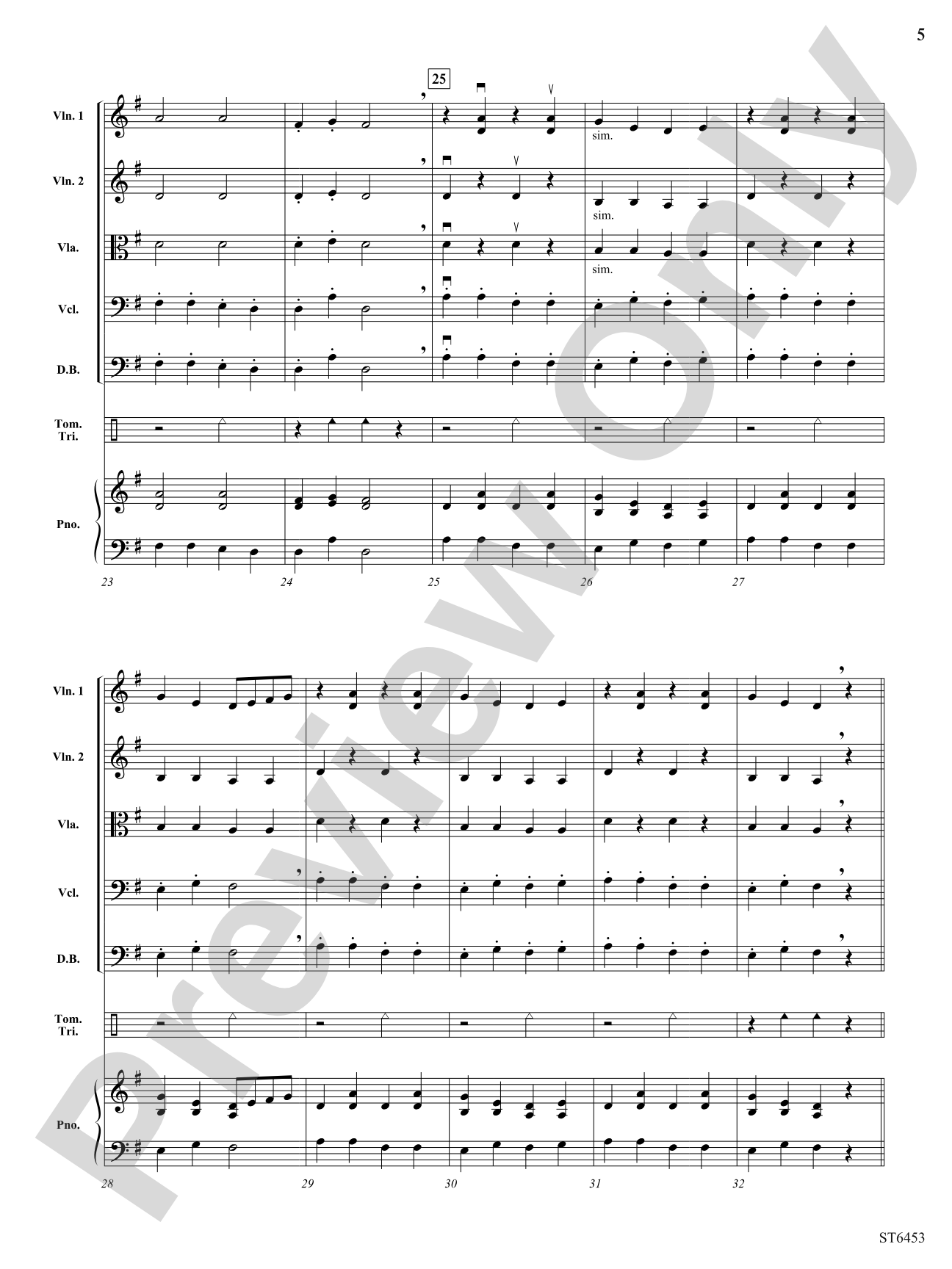 Dueling French Dances: String Orchestra Conductor Score & Parts