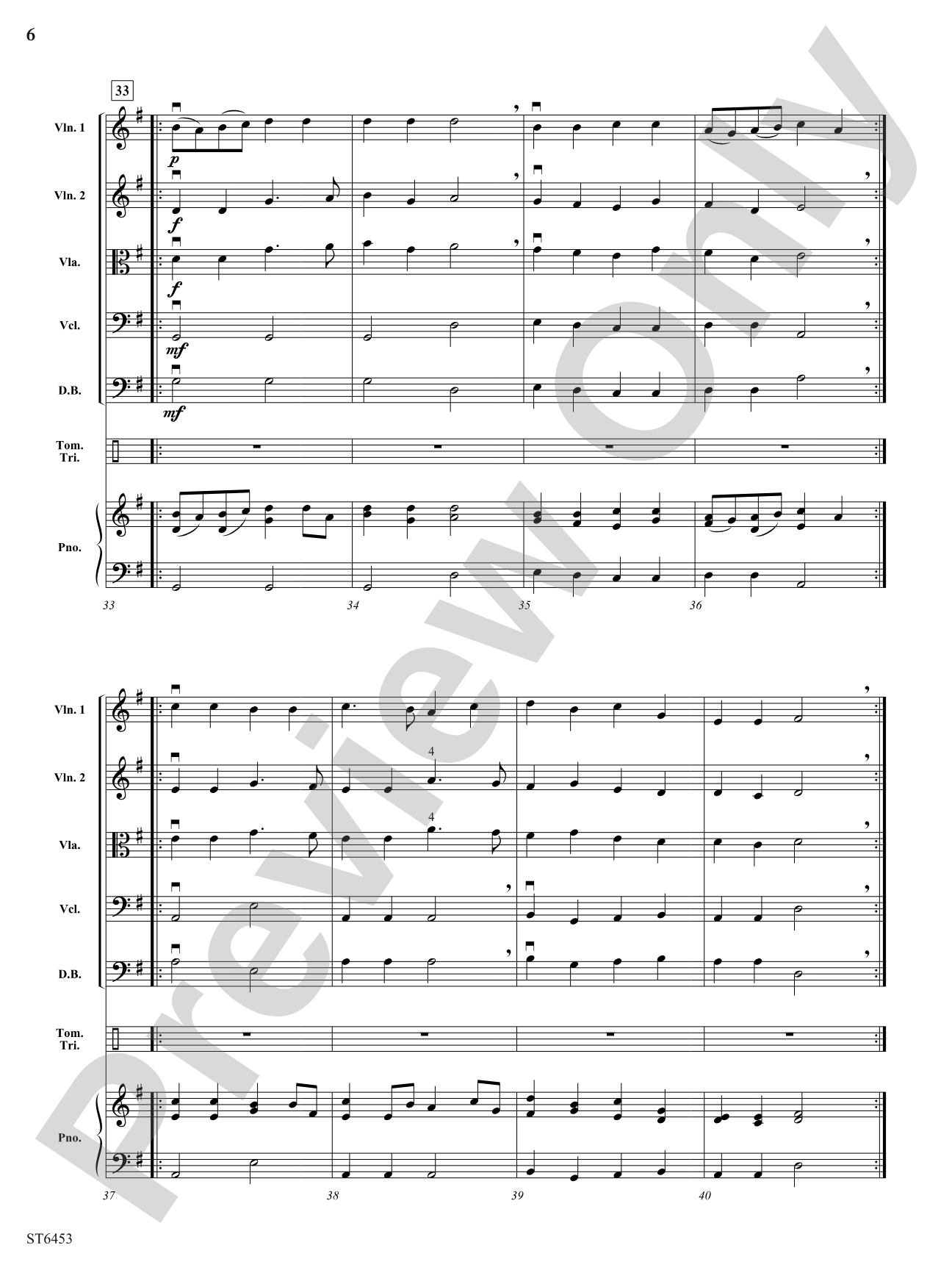 Dueling French Dances: String Orchestra Conductor Score & Parts