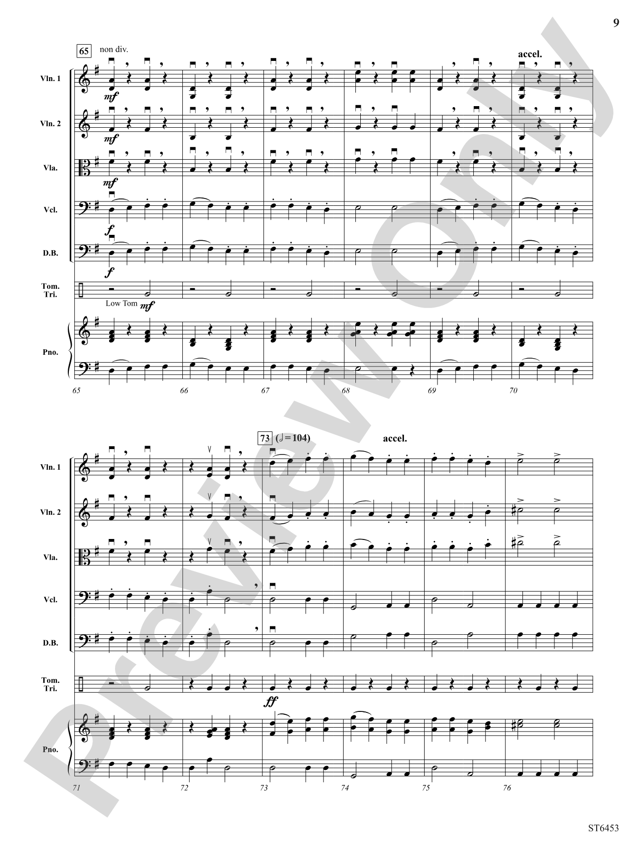 Dueling French Dances: String Orchestra Conductor Score & Parts
