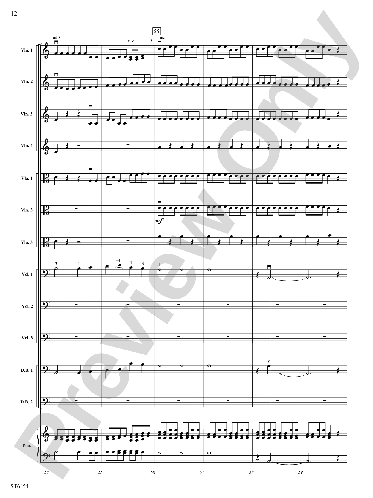 Electric Sinfonia: String Orchestra Conductor Score & Parts