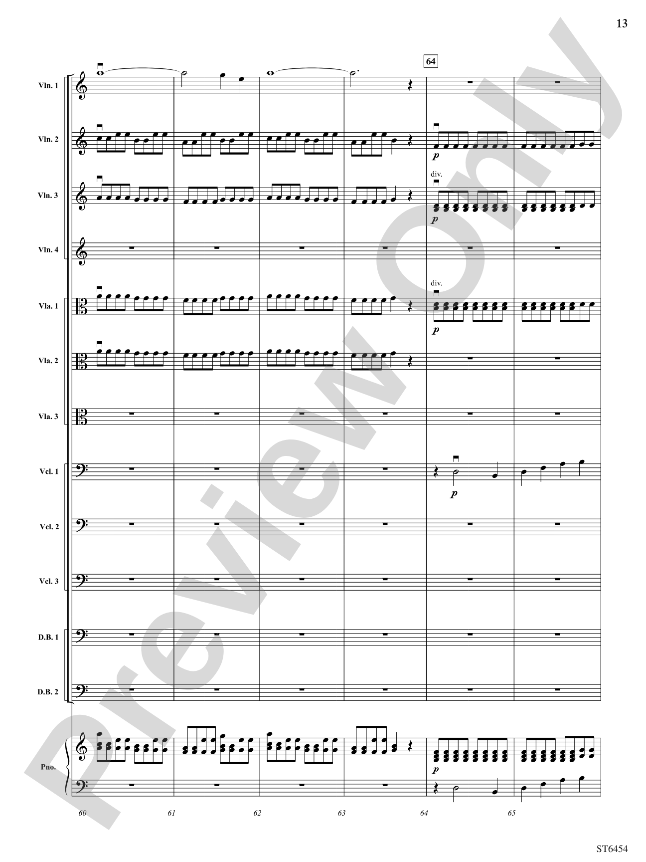 Electric Sinfonia: String Orchestra Conductor Score & Parts