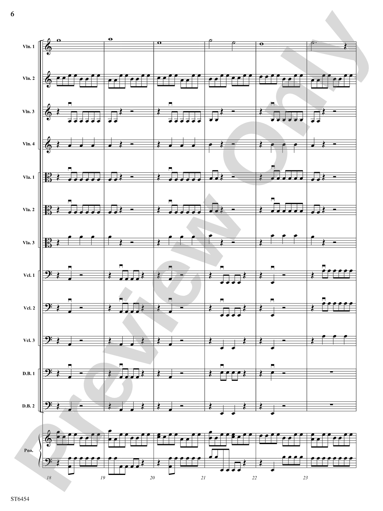 Electric Sinfonia: String Orchestra Conductor Score & Parts