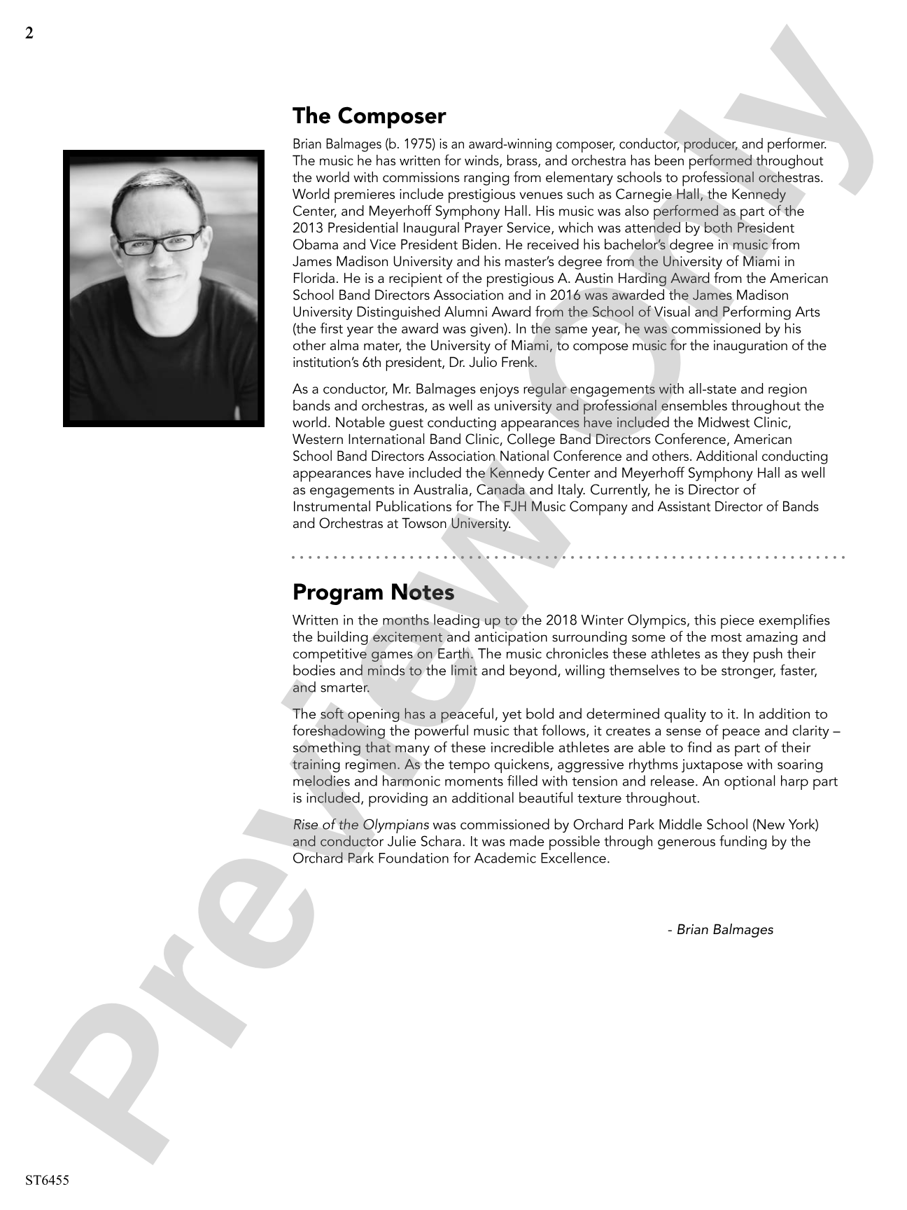Rise of the Olympians: String Orchestra Conductor Score & Parts