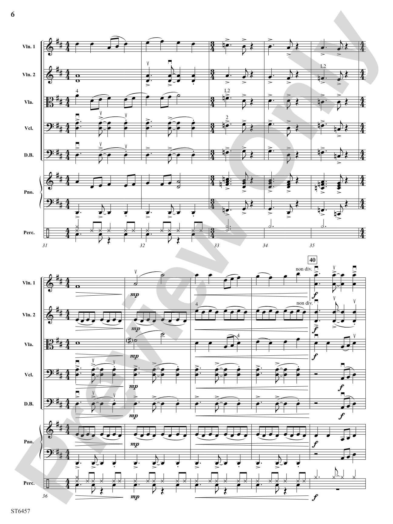 A Riverside Celebration: String Orchestra Conductor Score & Parts