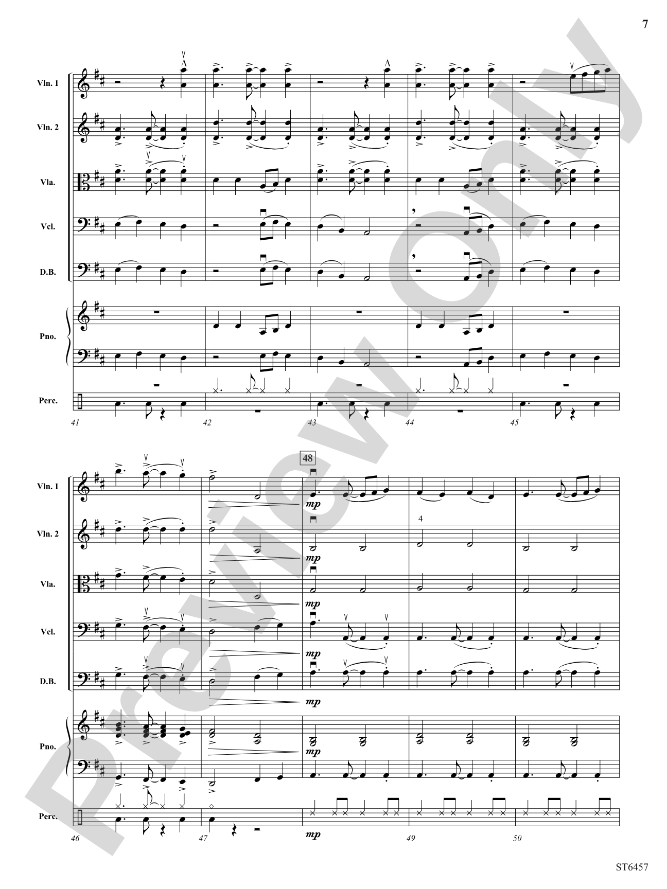 A Riverside Celebration: String Orchestra Conductor Score & Parts