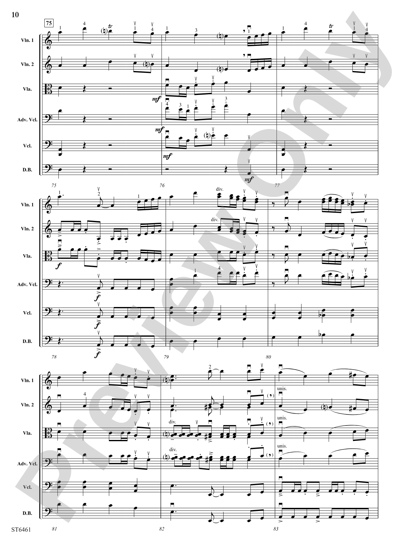 Rise of the Majestics: String Orchestra Conductor Score & Parts