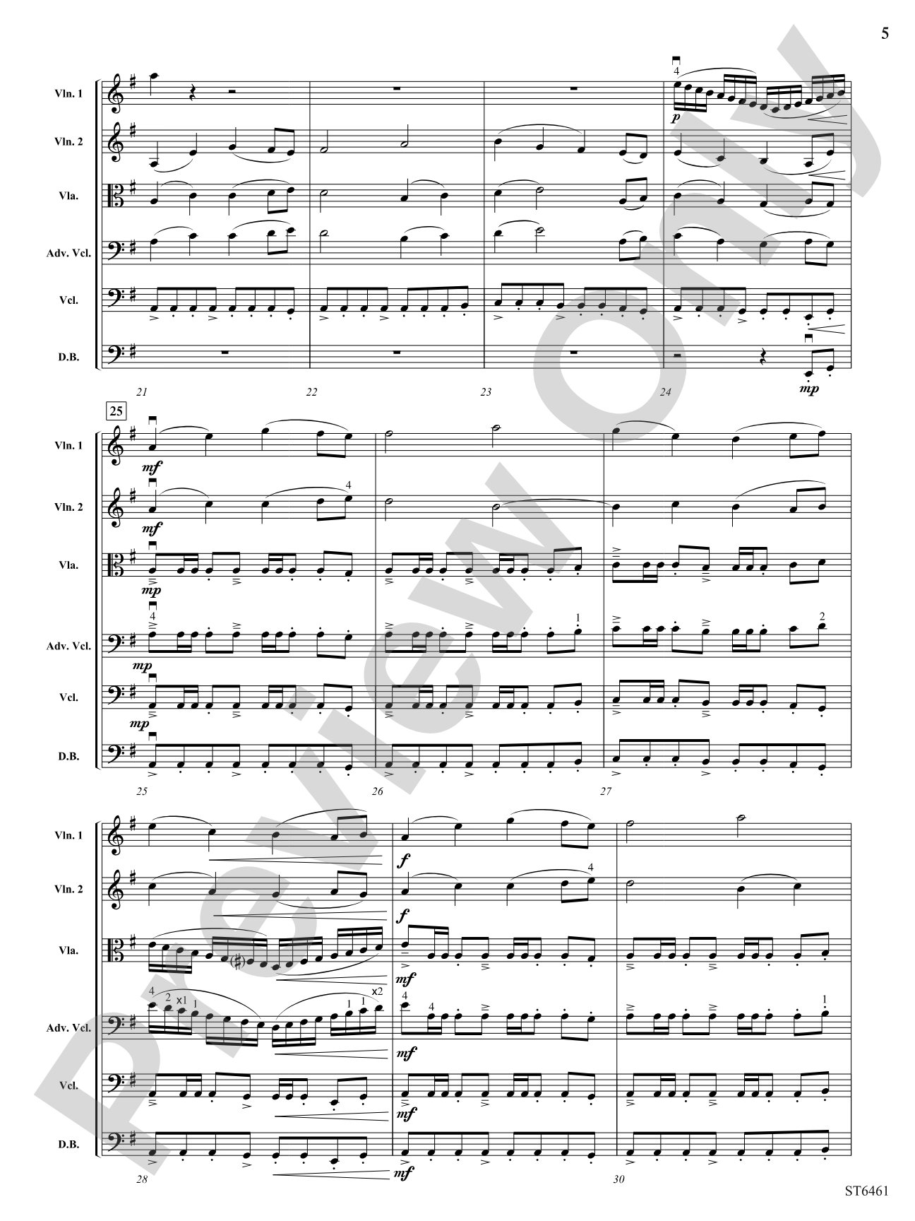 Rise of the Majestics: String Orchestra Conductor Score & Parts