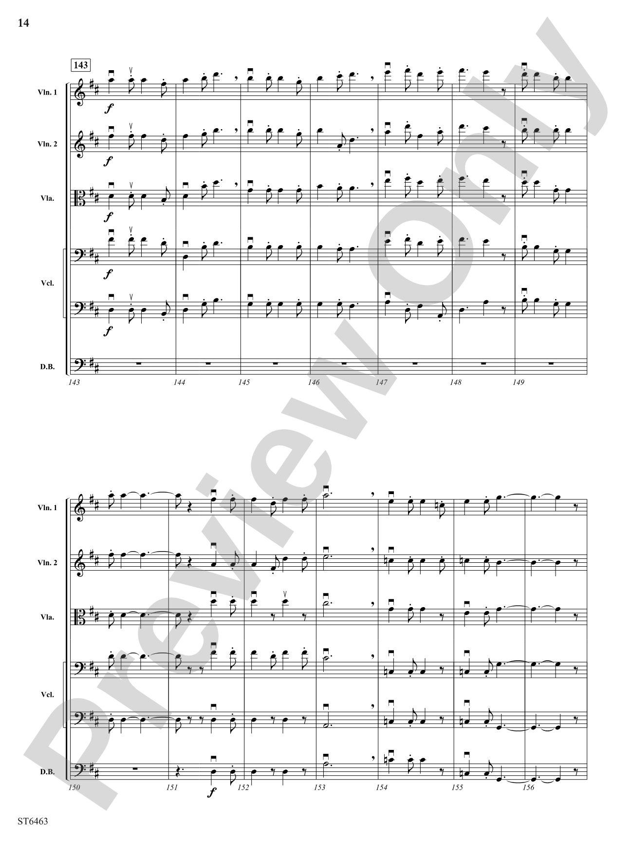 Overture to Rob-Roy: String Orchestra Conductor Score & Parts