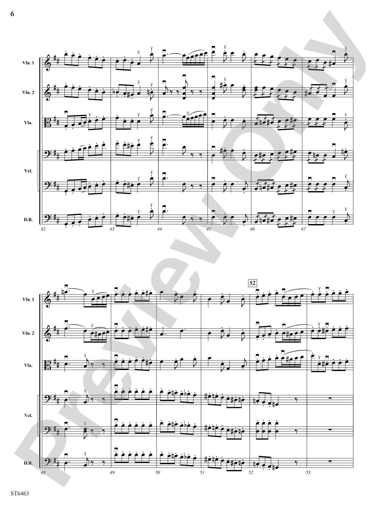 Overture to Rob-Roy: String Orchestra Conductor Score & Parts