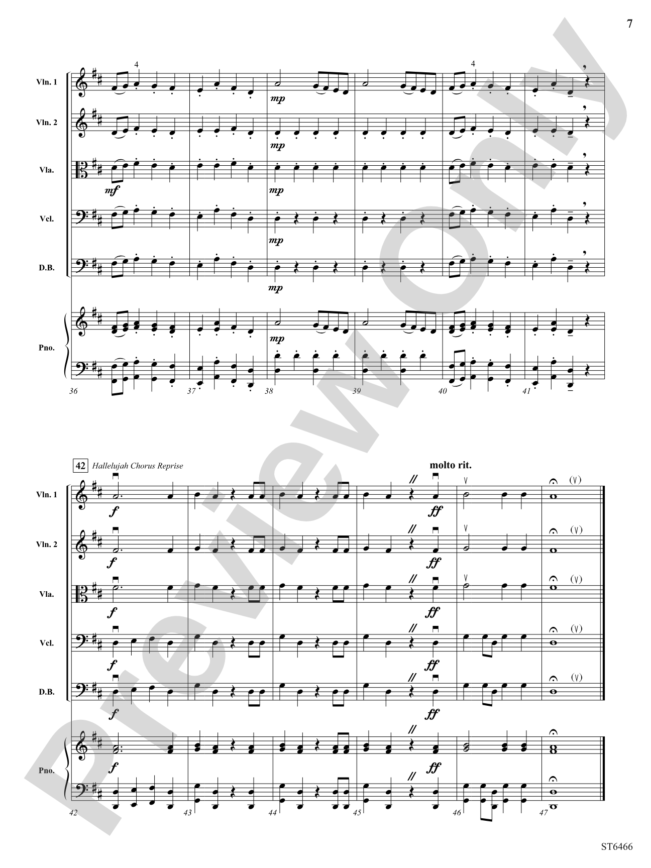 If It Ain't Baroque: String Orchestra Conductor Score & Parts