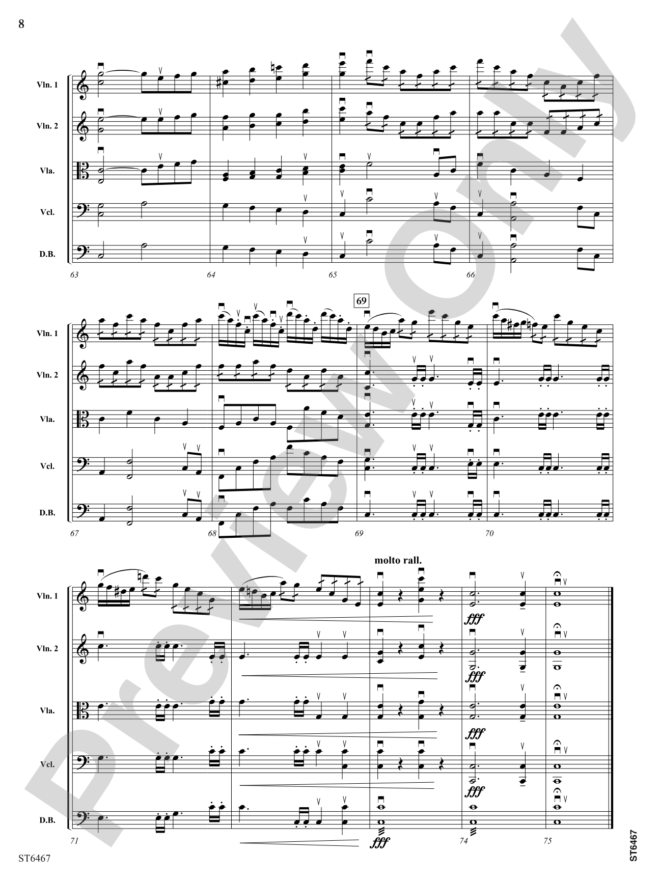 Prelude to Die Miestersinger: String Orchestra Conductor Score & Parts