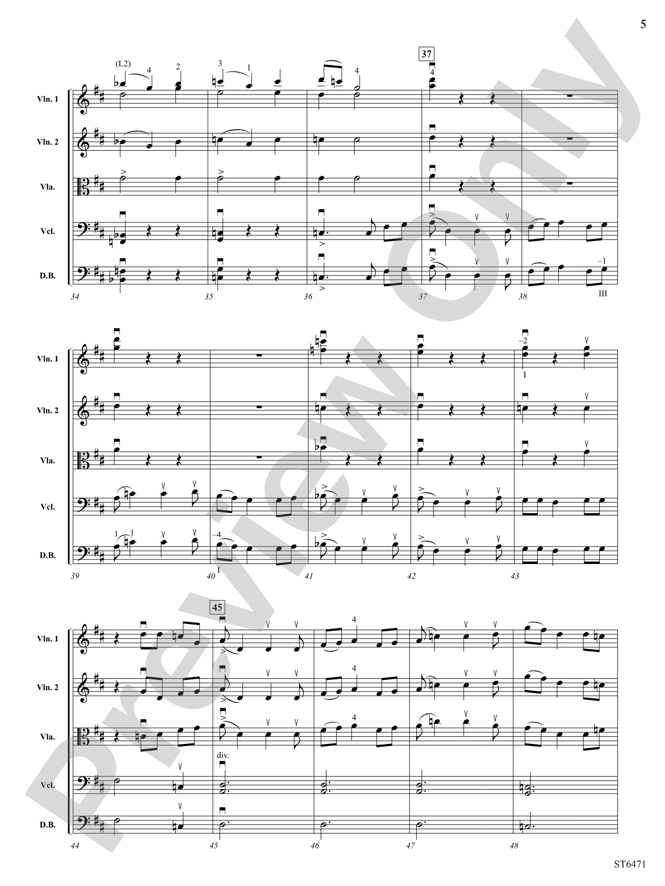 Trailblaze: String Orchestra Conductor Score & Parts