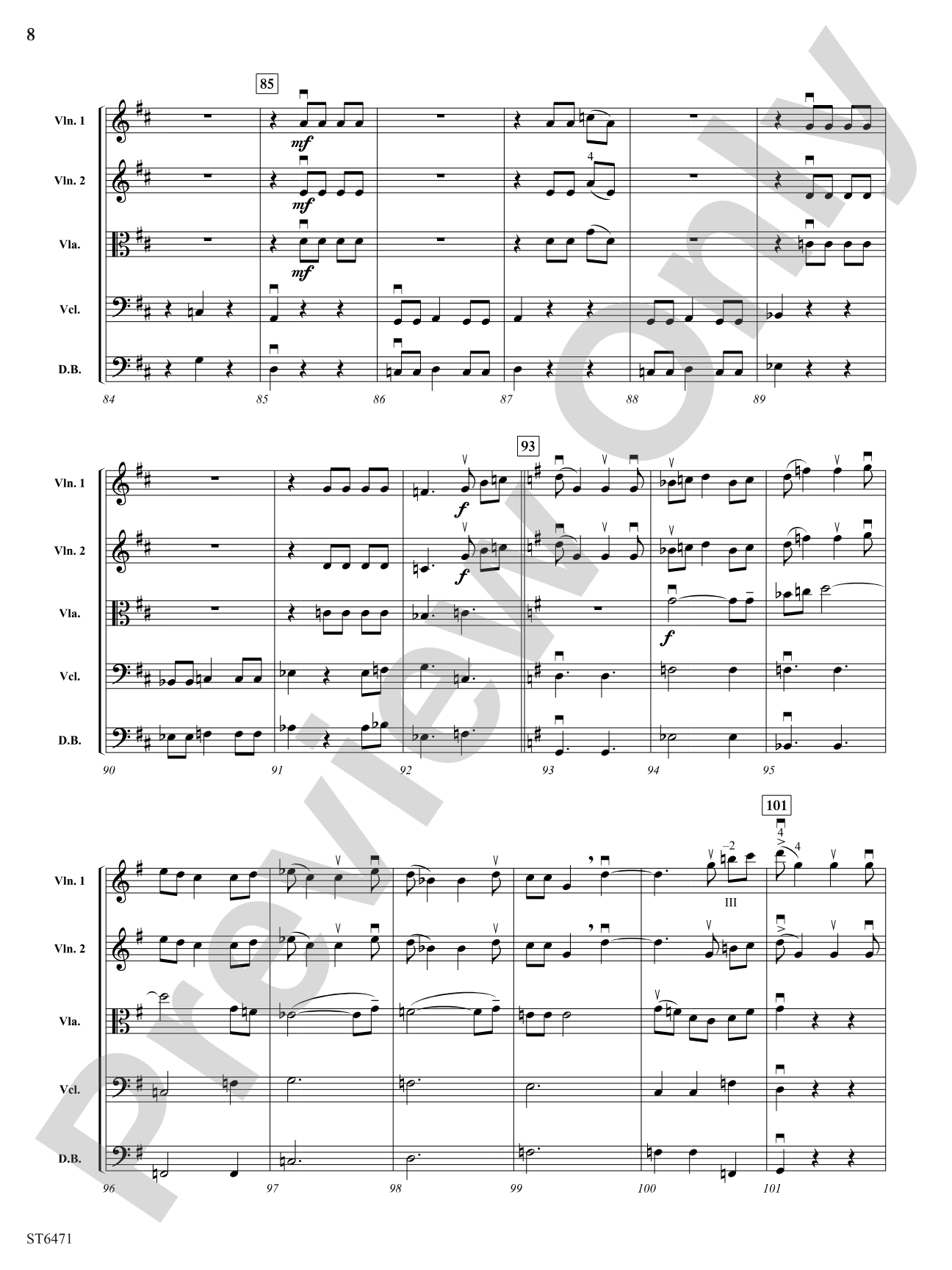 Trailblaze: String Orchestra Conductor Score & Parts