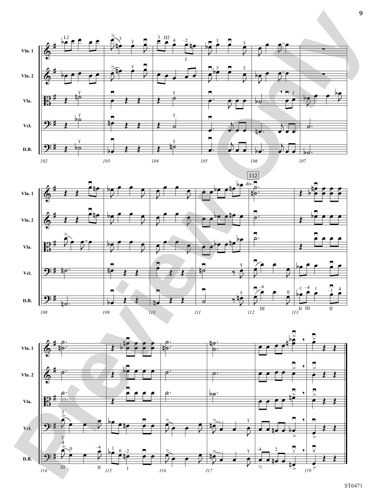 Trailblaze: String Orchestra Conductor Score & Parts