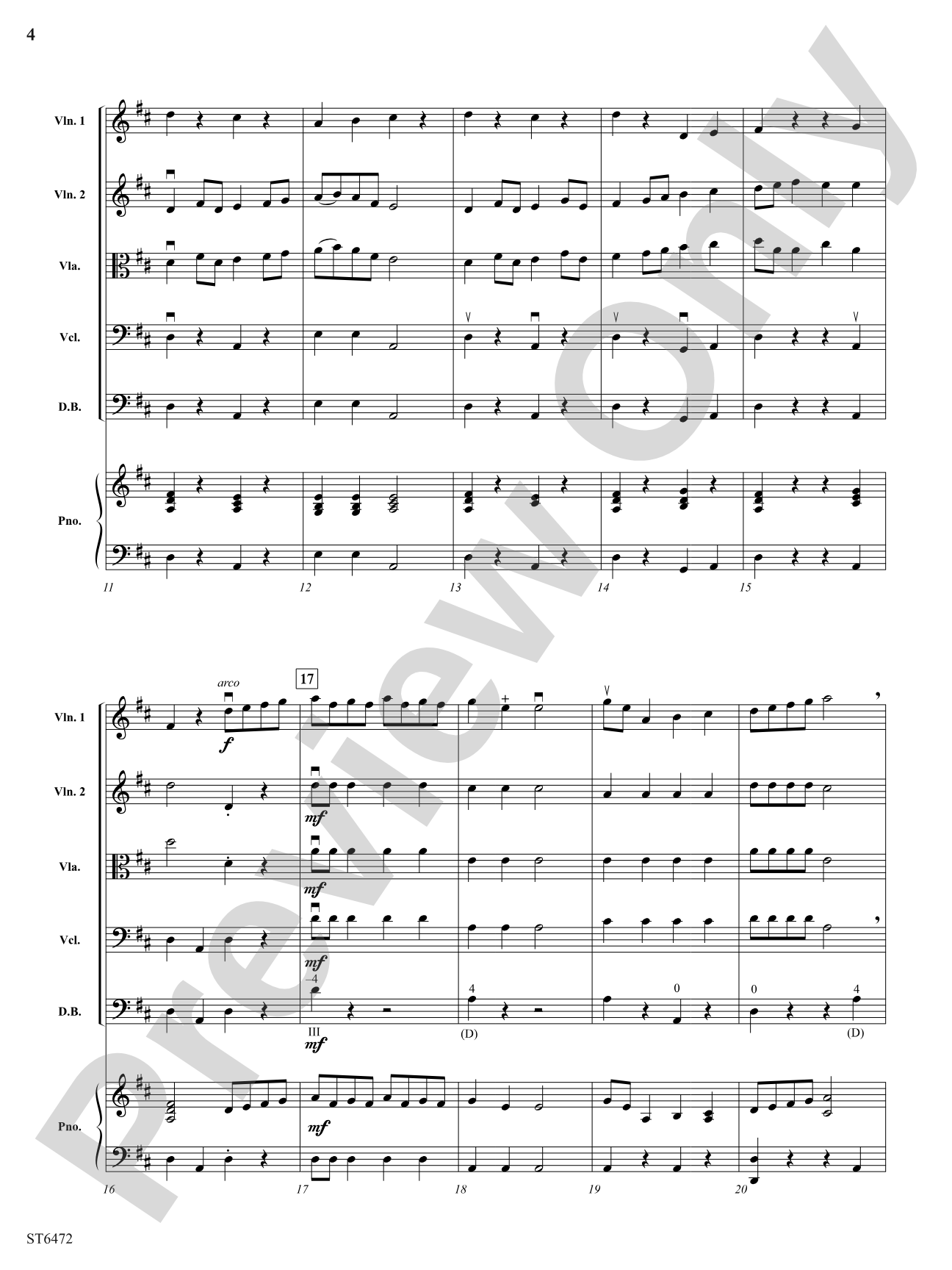 Get Reeling: String Orchestra Conductor Score & Parts