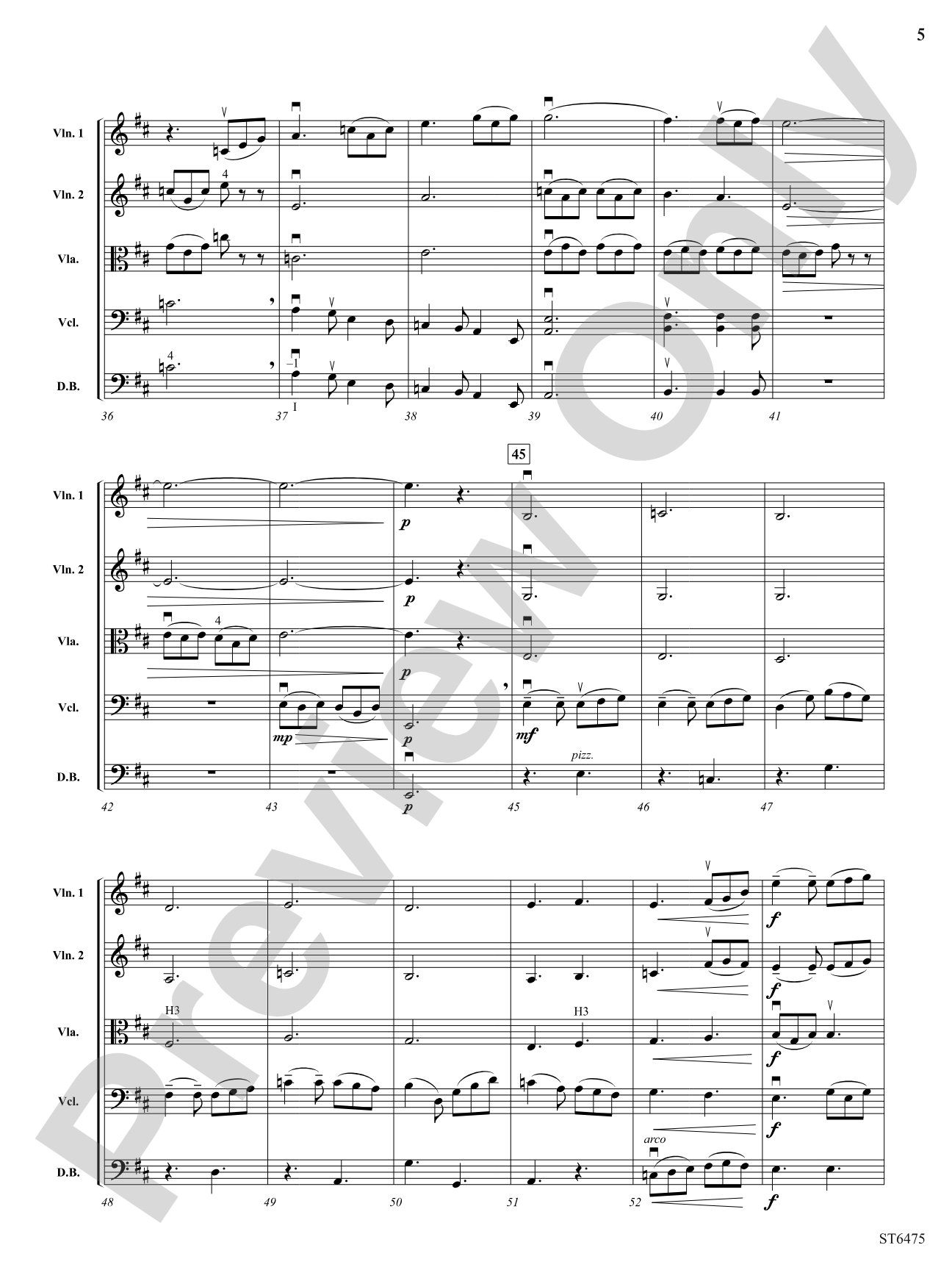 Dynasty: String Orchestra Conductor Score & Parts