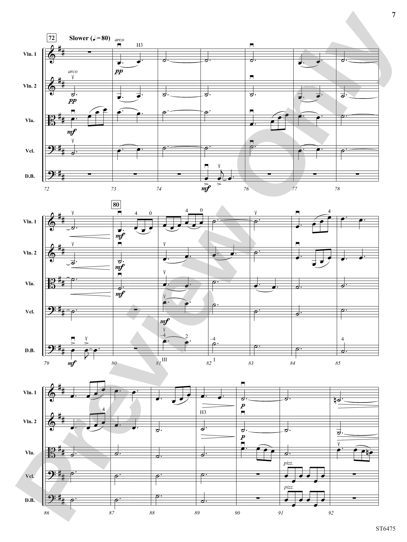 Dynasty: String Orchestra Conductor Score & Parts