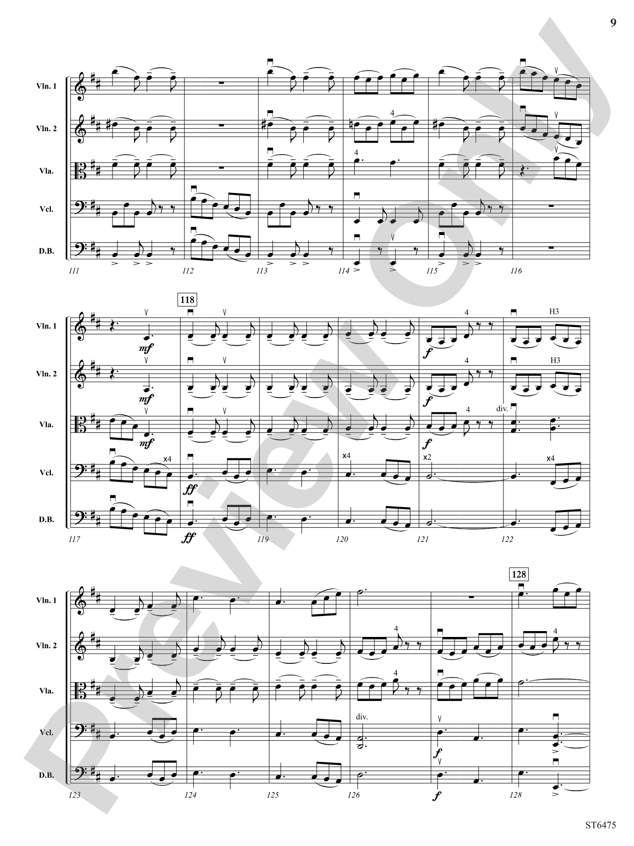 Dynasty: String Orchestra Conductor Score & Parts