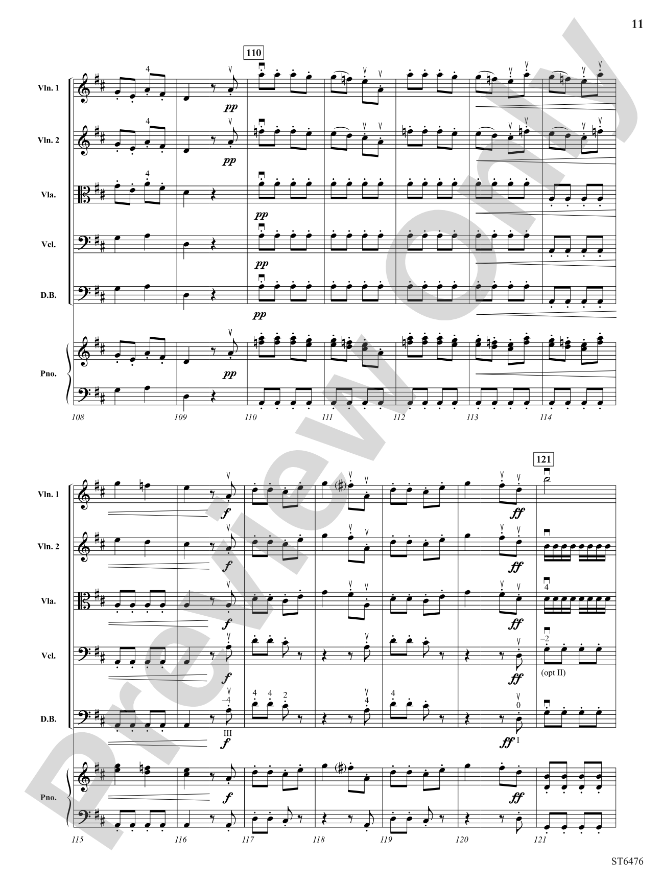 Finale from Symphony No 12: String Orchestra Conductor Score & Parts