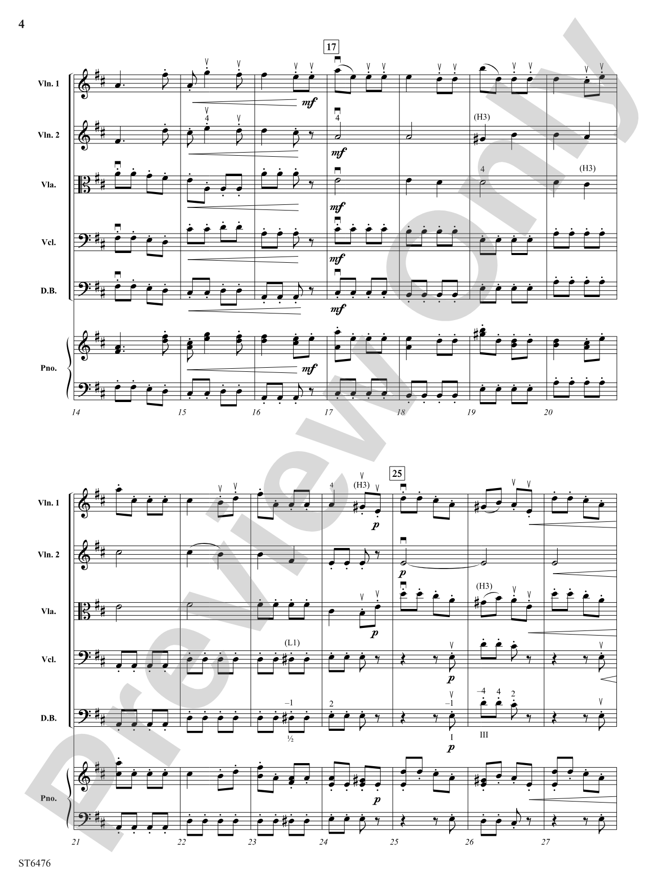Finale from Symphony No 12: String Orchestra Conductor Score & Parts