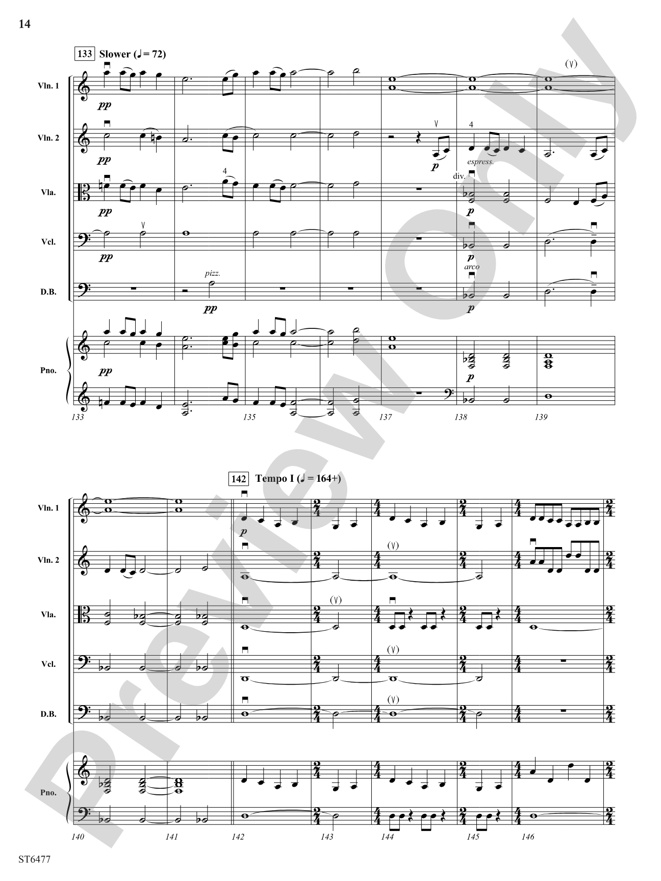 East My (Rosin) Dust: String Orchestra Conductor Score & Parts