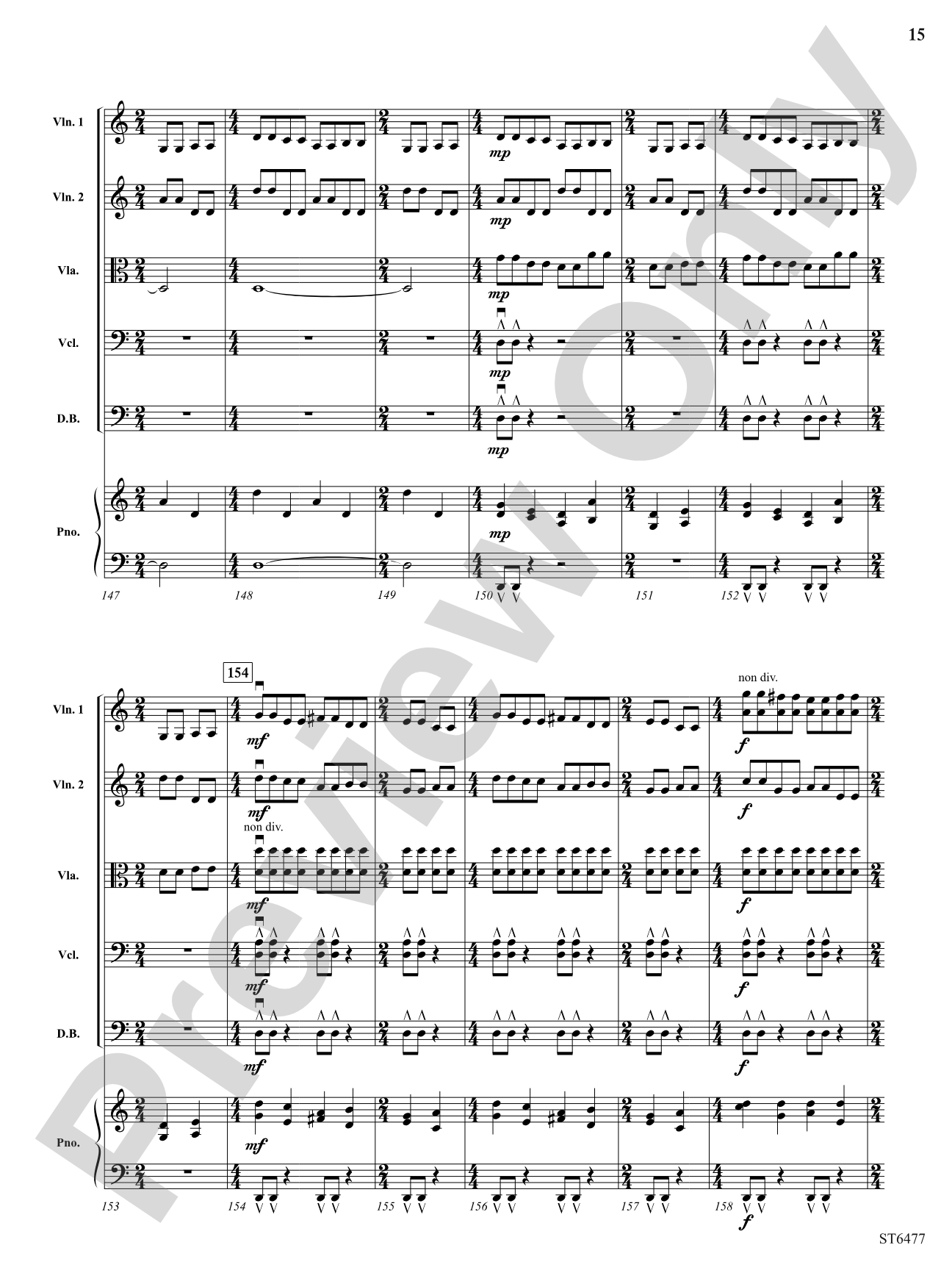 East My (Rosin) Dust: String Orchestra Conductor Score & Parts