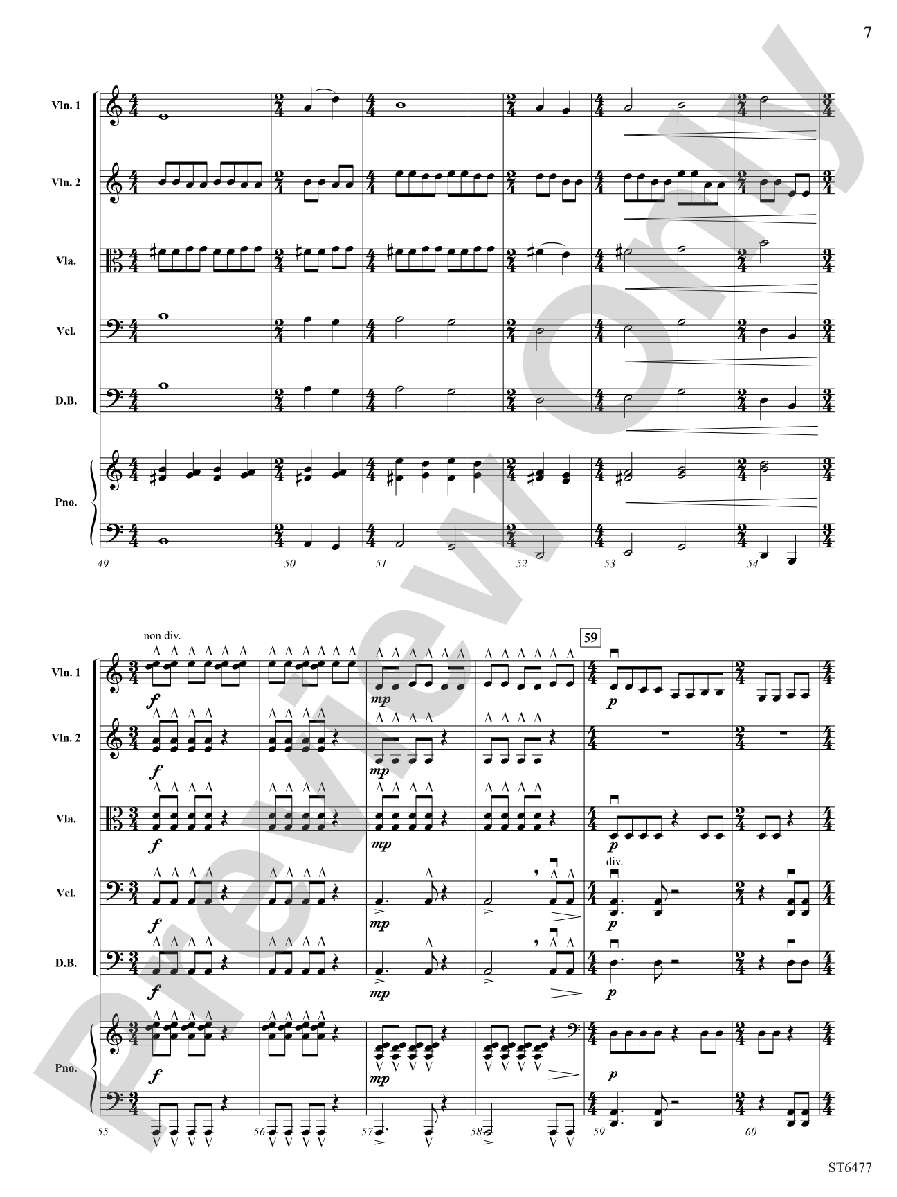East My (Rosin) Dust: String Orchestra Conductor Score & Parts