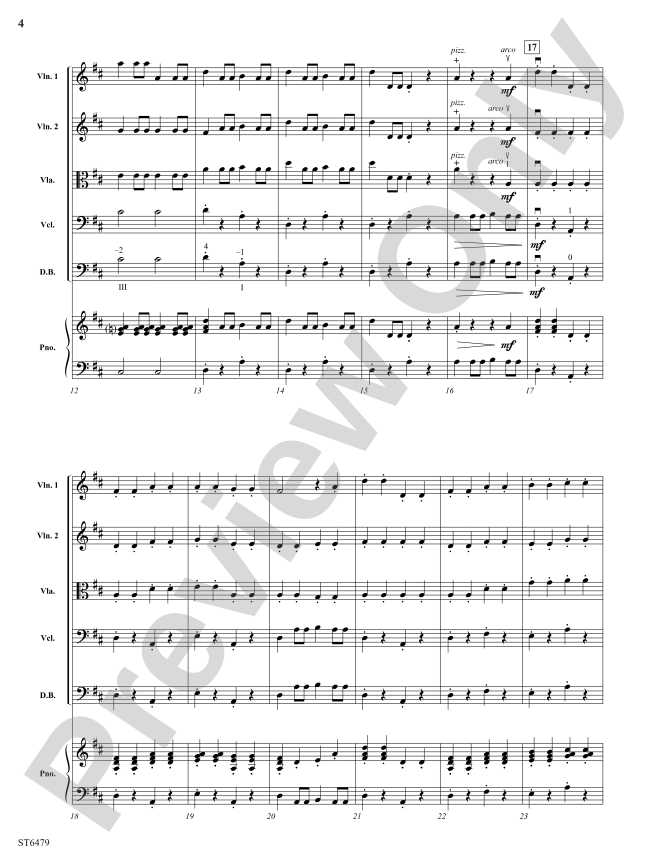 Wait for the Wagon: String Orchestra Conductor Score & Parts