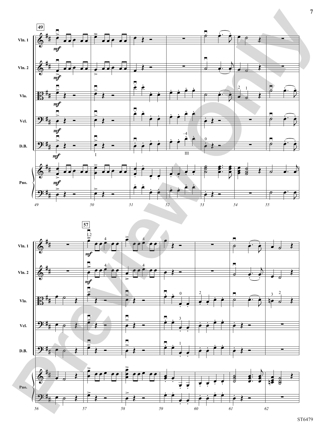 Wait for the Wagon: String Orchestra Conductor Score & Parts