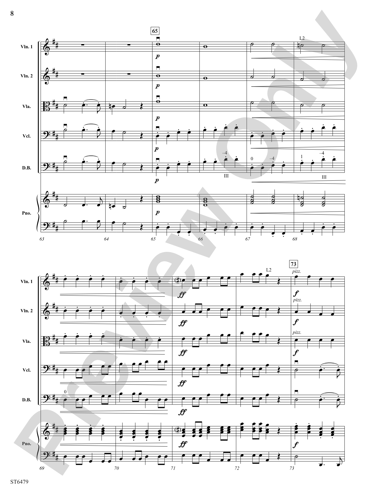 Wait for the Wagon: String Orchestra Conductor Score & Parts