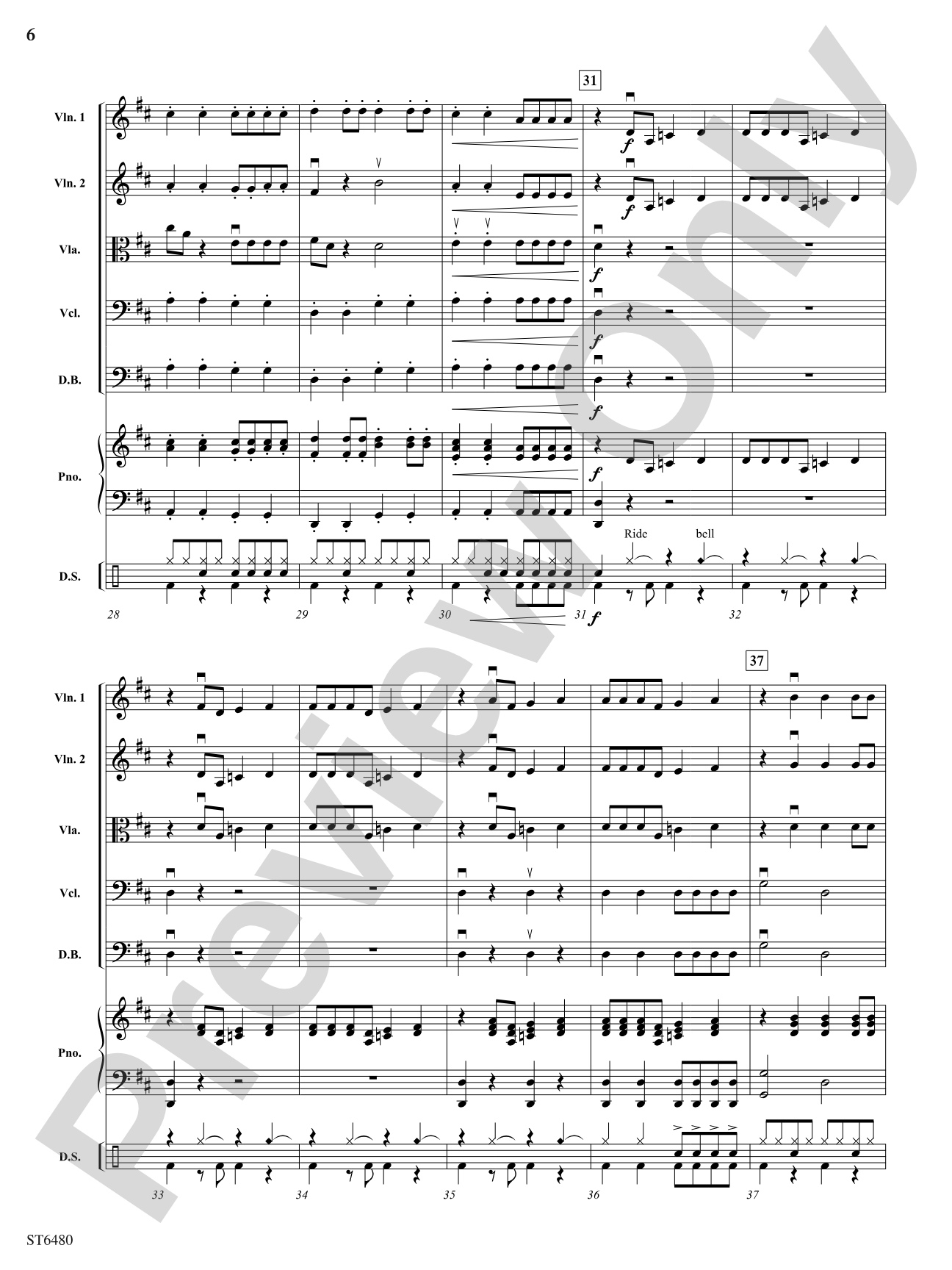 Spring Fever: String Orchestra Conductor Score & Parts