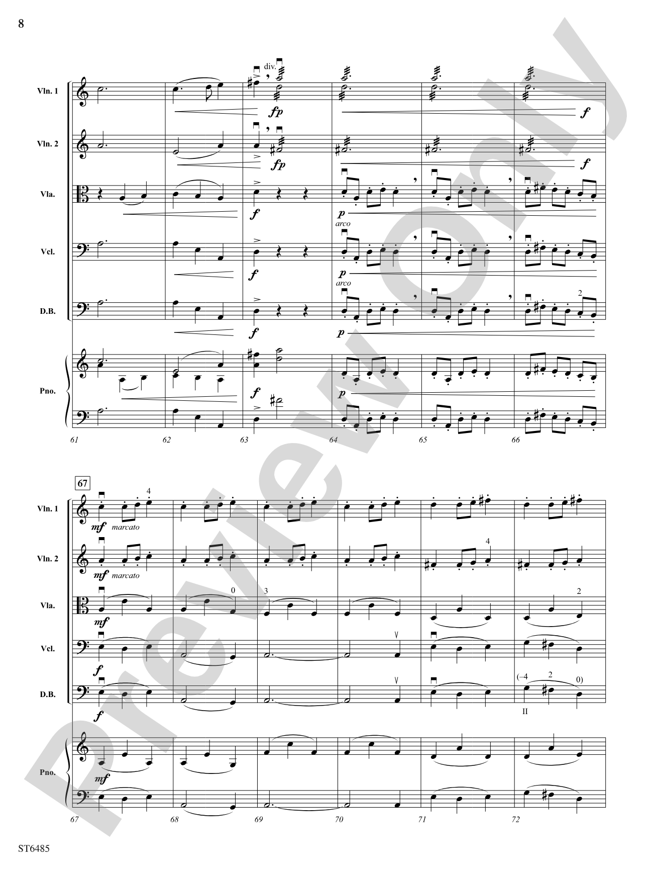 Land of Dragons: String Orchestra Conductor Score & Parts